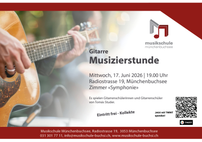 Musizierstunde Gitarre