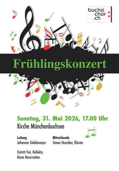 Frühlingskonzert Buchsichor Frühlingskonzert Buchsichor