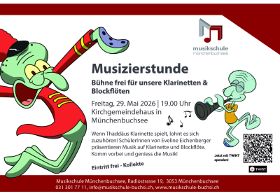Musizierstunde Klarinette & Blockflöte